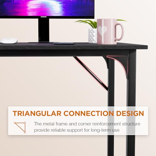 PayLessHere 32/39/47 inch Computer Desk Study Writing Table, Adjustable feet, Modern Furniture for Home Office - Image 7