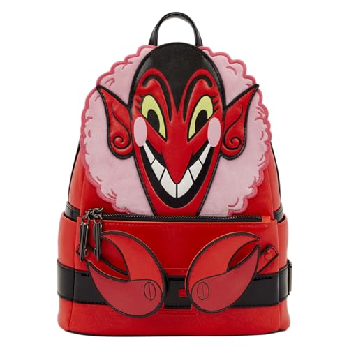 Loungefly Cartoon Network: Powerpuff Girls - His Infernal Majesty - Villain Cosplay Mini Backpack - Great for Kids & Adults - Collectible Bags