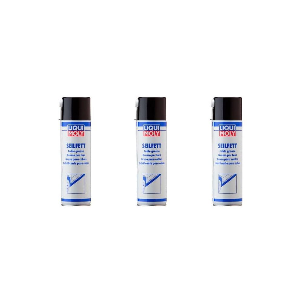LIQUI MOLY Grasa para cables (Spray) | 500 ml | Lubricación grasa | Protección corporal | Protección debajo del cuerpo | 6135