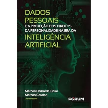 Capa do livro Dados pessoais e a proteção dos direitos da personalidade na era da inteligência artificial