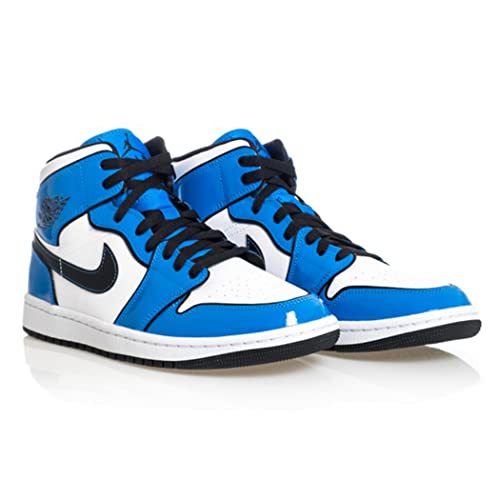 Image of Jordan Mens Air 1 Mid SE DD6834 402 Signal Blue - Size 8.5