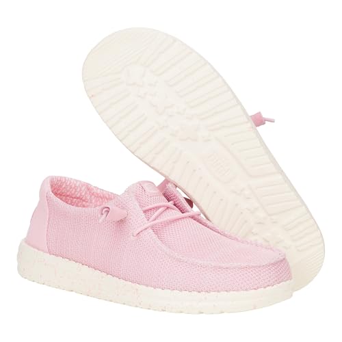 Image of HEYDUDE Women's Wendy Stretch Sox Slip On Loafer | Lightweight Stretch Mesh Easy On | Elastic Laces, Sock Like Fit