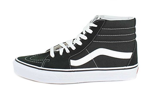 Vans Vans Unisex's Sk8-hi Suede/Canvas Trainers, Green Scarab True White, 8 Women/6.5 Men