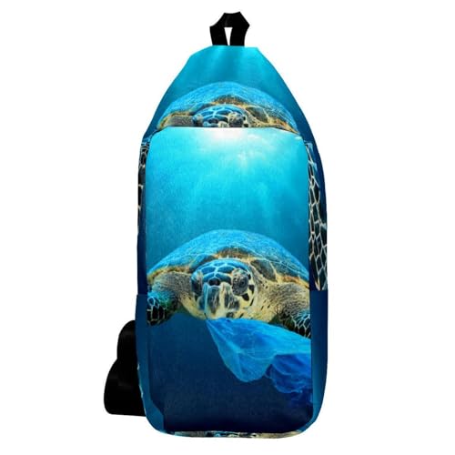 Sac à dos en plastique bandoulière Turtles Eat pour ne plus encombrer vos poches