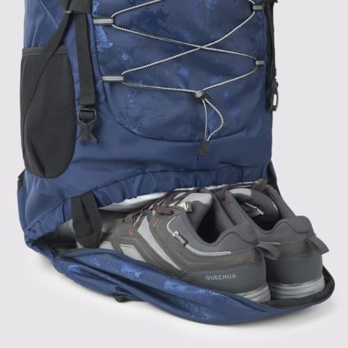 Image of Impulse 75L Trekking Rucksack Backpack with Rain Cover, Laptop Compartment, Multiple Storage Pockets, Hip Belt with Zipper Pockets - Mountain Design