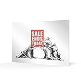 HB Art Design Banksy Wall Art Metal Print Sale Ends Today from London Graffiti Artwork Living Room Dorm Room Office Bedroom Wall Art Home Decor Teen Fathers Gift Ready to Hang 8x12