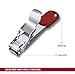 Victorinox Unisex Nail Clipper SS Red Lanyard Hole Blister, Standard