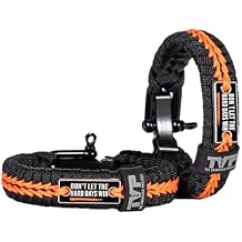 Til Valhalla Project Hard Days Paracord Bracelet | Paracord Bracelets for Men | Tactical Gifts for Men | Rope Bracelet Mens Jewelry | Mens Accessories | 7.5 Inch