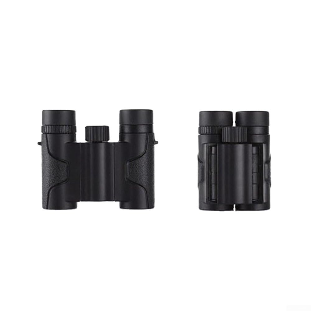 Binocolo tascabile leggero in ABS e fibra di vetro (KHA03-10x25) | Per bak4, rivestimento verde, immagini chiare, ideale per natura, uccelli, animali nella foresta