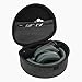 Geekria Shield Case Compatible with Sony WH-XB910N, Marshall Monitor III ANC, Logitech H800 Headphones, Replacement Protective Hard Shell Travel Carrying Bag with Cable Storage (Dark Grey)