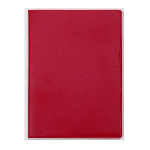 Couverture de carnet B5 similicuir chic CP-50X-RE rouge