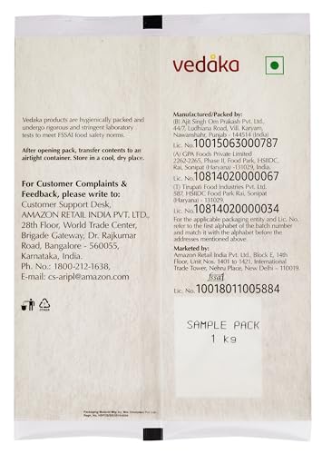 Image of Amazon Brand - Vedaka Popcorn Kernels 200 g