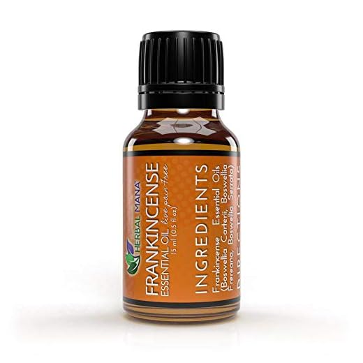 Frankincense Essential Oil 15mL | Natural Pain Relief Joint Pain Back Pain Neck Pain 15 mL Oils