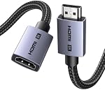 UGREEN 8K@60Hz HDMI 2.1 Extension Cable Male to Female Adapter Cord 4K@240Hz, Ultra High Speed 48Gbps,HDR, Dolby Vision VRR & eARC. Compatible with PS5, Xbox Series X, Switch 2, laptops and TV (3.3FT