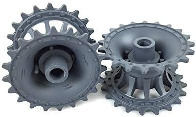 Heng Long RC Tank Plastic Sprockets for 1/16 German Tiger I 3818 Panther 3819 Spare Part Tank Accessories