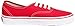 Vans U Authentic Sneakers, Red, 9 US Women/7.5 US Men