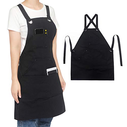 Dadidyc Work Aprons with Pockets for Women,This Work Apron is Useful for Kitchens