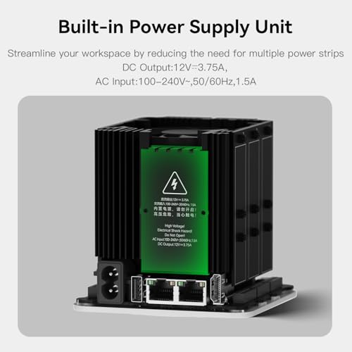 Image of Beelink Mini PC, ME Mini N95, Desktop Computers 12G LPDDR5 /1TB PCIe SSD, 6 x M.2 SSD Slots, Dual 2.5G LAN /WiFi6 /BT5.2 for Office /HTPC /NAS Storage /Home Theater /Data Center /W11 Home