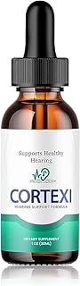 Zelbuck Cortexi Ear Drops, Cortexi Hearing Support Drops, Cortexi Ear Drops, Official Formula, Cortexi Drops, Cortexi Reviews, for Ear Health, Hearing Support, Healthy Eardrum, 30ML/1FL.OZ (1pcs)
