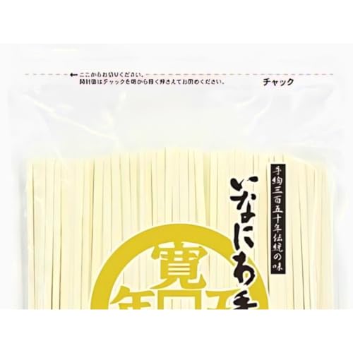 寛文五年堂『いなにわ手綯（てない）うどん・切れ端麺』