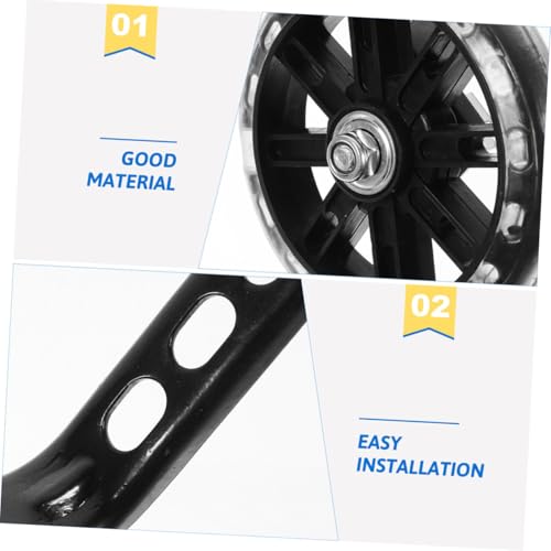 GLEAVI 2 Pares de Ruedas de Entrenamiento para Bicicleta con Soportes Ajustables, Estabilizadores Resistentes para Niños con Diseño de Equilibrio Intermitente miniatura 3