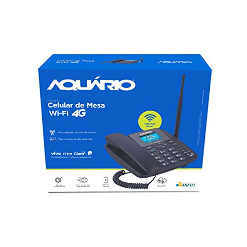 Telefone Celular de Mesa Wi-Fi 4G CA-42SE AQUÁRIO