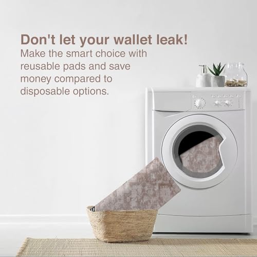 Image of PUPIBOO Washable Pee Pads for Dogs and Cats - Super Absorbent Reusable Puppy Training Pads - 100% Waterproof, Leak-Proof & Non-Slip Whelping Pads for Pet Housebreaking