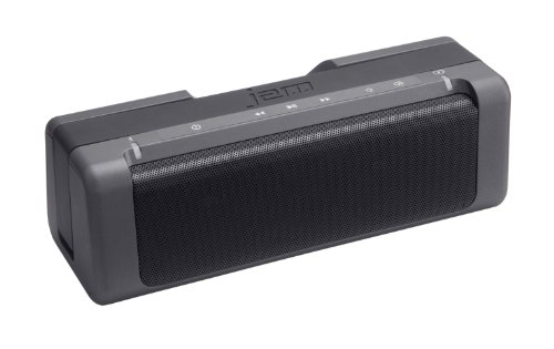 JAM Party Wireless Boom Box, Delivers Superior Bass Performance, Perfect for Parties, Connect to iPhone, Android, Portable, Handle for on-the-go use, 30ft Range, HX-P730GY Grey