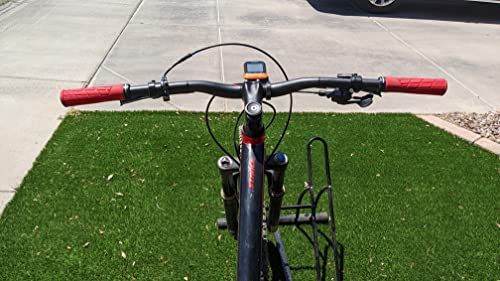 Mountain Bike Handlebars, Mtb Handlebars 680Mm, Carbon 31.8 Handlebar, Red 3K Matt Riser Bars Mountain Bike Mtb Bars, Lightweight Flat Mountain Bike Bars For Road Downhill Fixie Bike #TOP7