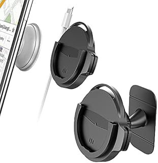 daite Socket Car Mount Car Grips Holder for Phone Stand 360 Rotation Dashboard Sticker Holder for Socket Mount Users on Car Dashboard Home Wall Office Kitchen (2 Packs)