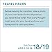 Travel Hacks 2026 Day-to-Day Calendar: Tricks to Make Your Trip More Awesome