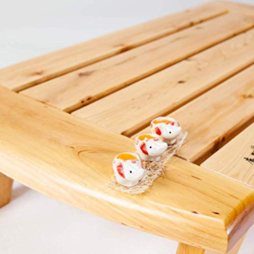 Chaise de bain antidérapant en bois imperméable pour senior - 4