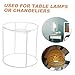 DOITOOL Lampshade Holder Frame Ring Versatile Diy Ceiling Light Frame for Desk and Pendant Lamps Chic Design for Home Decor Easy Assembly Industrial Style
