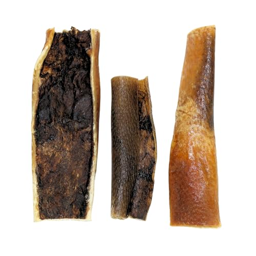 GUSTO PETS Getrocknete Wildschweinhaut für Hunde 80g - 100% Wildschwein, natürlicher Kauartikel, Wildgeschmack, Zahnpflege, Reich an Fett - Hergestellt in der EU