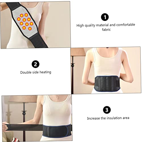 Faja lumbar ajustable XXL con calefacción y soporte abdominal miniatura 2