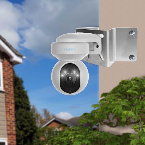 WiTi Außenwand-Eckmontage-Metallhalterung für für Eufy Security SoloCam S340, Halter aus Edelstahl Weitwinkel-Adapter für CCTV-Überwachungskamera