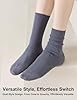 ACCFOD Womens Cute Aesthetic Crew Socks, Casual Li... #3