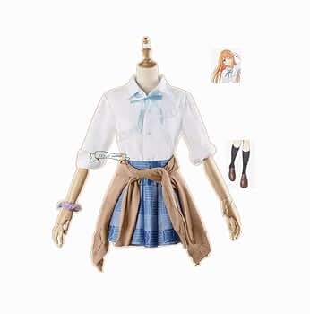 学マス 紫雲清夏 制服 コスプレ ウィッグ付 Amazon.co.jp: [Beauty 出品] 学マス 紫雲清夏 制服 コスプレ