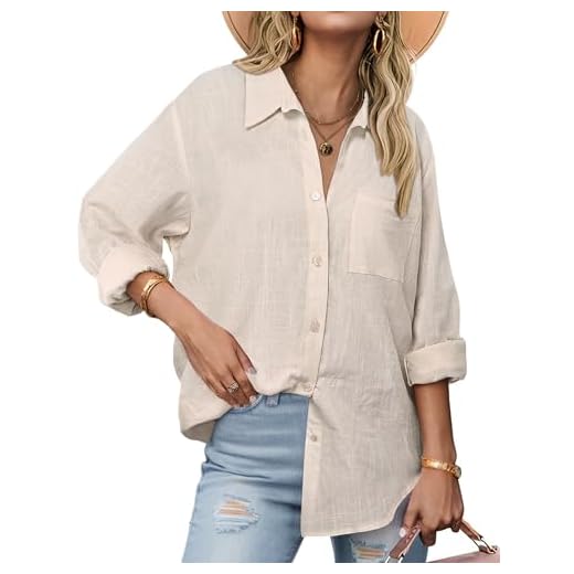 Beige Linen Shirt