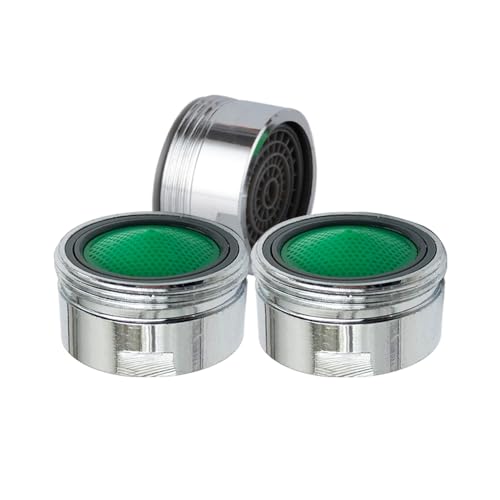 BE-TOOL Aireador de grifo de 20 mm, 3 piezas de repuesto con carcasa de cobre para cocina y baño