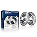 Detroit Axle - Brake Kit for Ford 2013-2016 Escape 2014-2018 Transit Connect Drilled Slotted Disc Brake Rotors Ceramic Brakes Pads Replacement : 12.60