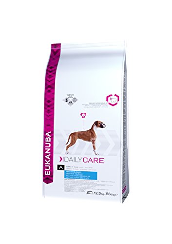 Eukanuba Daily Care Sensitive Joints Hundefutter - Trockenfutter für Hunde mit Gelenkbeschwerden – Spezialfutter geeignet für alle ausgewachsenen Rassen, 12,5 kg
