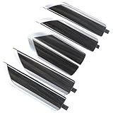 Door Trim Molding Kit Black Wood Grain 6pcs for Interior Door Panel & Center Console 84458971 Compatible with Chevy Silverado GMC Sierra Truck Door Accessories Parts