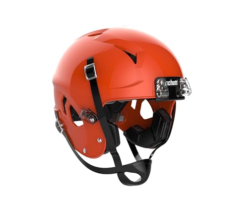 Schutt Sports Vengeance A11 Youth Football Helmet, Facemask NOT Included, Burnt Orange, X-Small