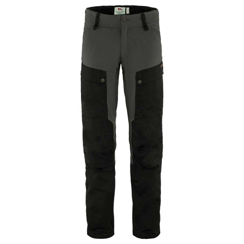 Fjallraven 87176-550-018 Keb Trousers M Pants Men's Black-Stone Grey Size 44/L
