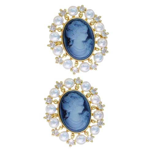 Petites broches pour femmes Healeved bijoux de mode en cuivre et perles