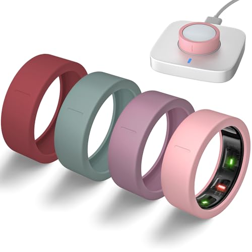 �����^�J�o�[ Oura Ring Gen 4/Oura Gen 3�ɑΉ� ���h�~ �e���V���R���v���e�N�^�[�P�[�X �X�}�[�g�����O�A�N�Z�T���[ ULTRAHUMAN Ring AIR ���f�B�[�X �����Y �Z�b�g 8 S (6/7/8/9/10))