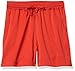 The Drop Women's Eva Silky Shorts, Flame Red, S