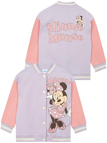 Disney Minnie Mouse Chaqueta Niña, Chaqueta Bomber Minnie,