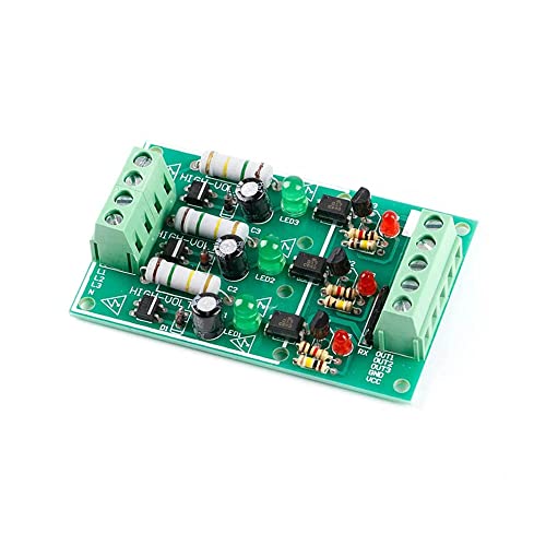Rakstore 3 Channel Optocoupler Isolation Module AC 220V Isolated Board Testing Module AC Detection Module